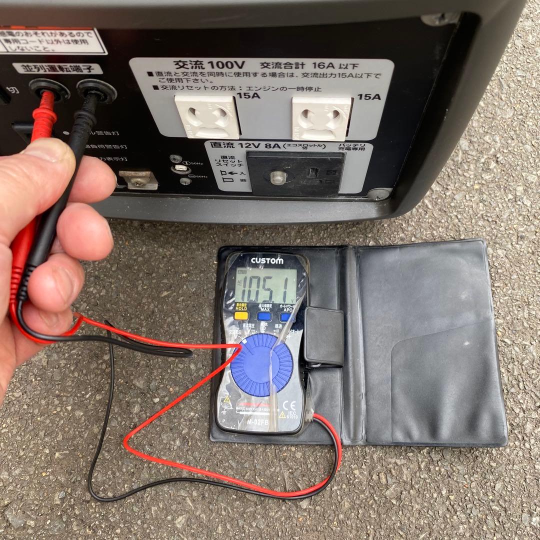 ホンダ eu16i インバーター 発電機 官公庁 自衛隊 停電 災害 防災 274