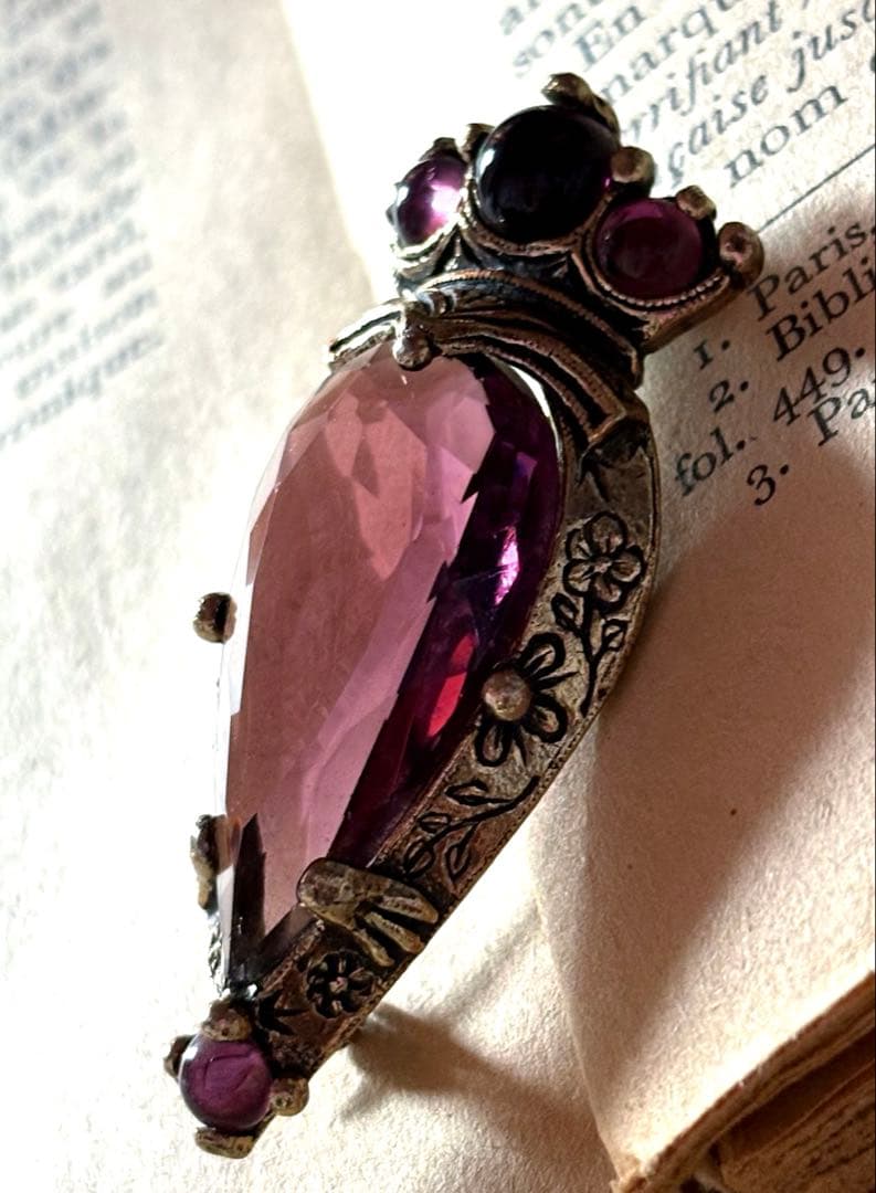 3390ヴィンテージ☆英国/MIRACLE/Luckenbooth/ブローチ - メルカリ