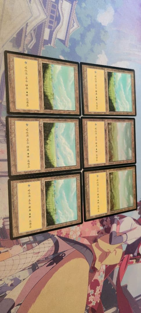 MTG 基本土地セット 四版 黒枠 韓国語【最終値引き】