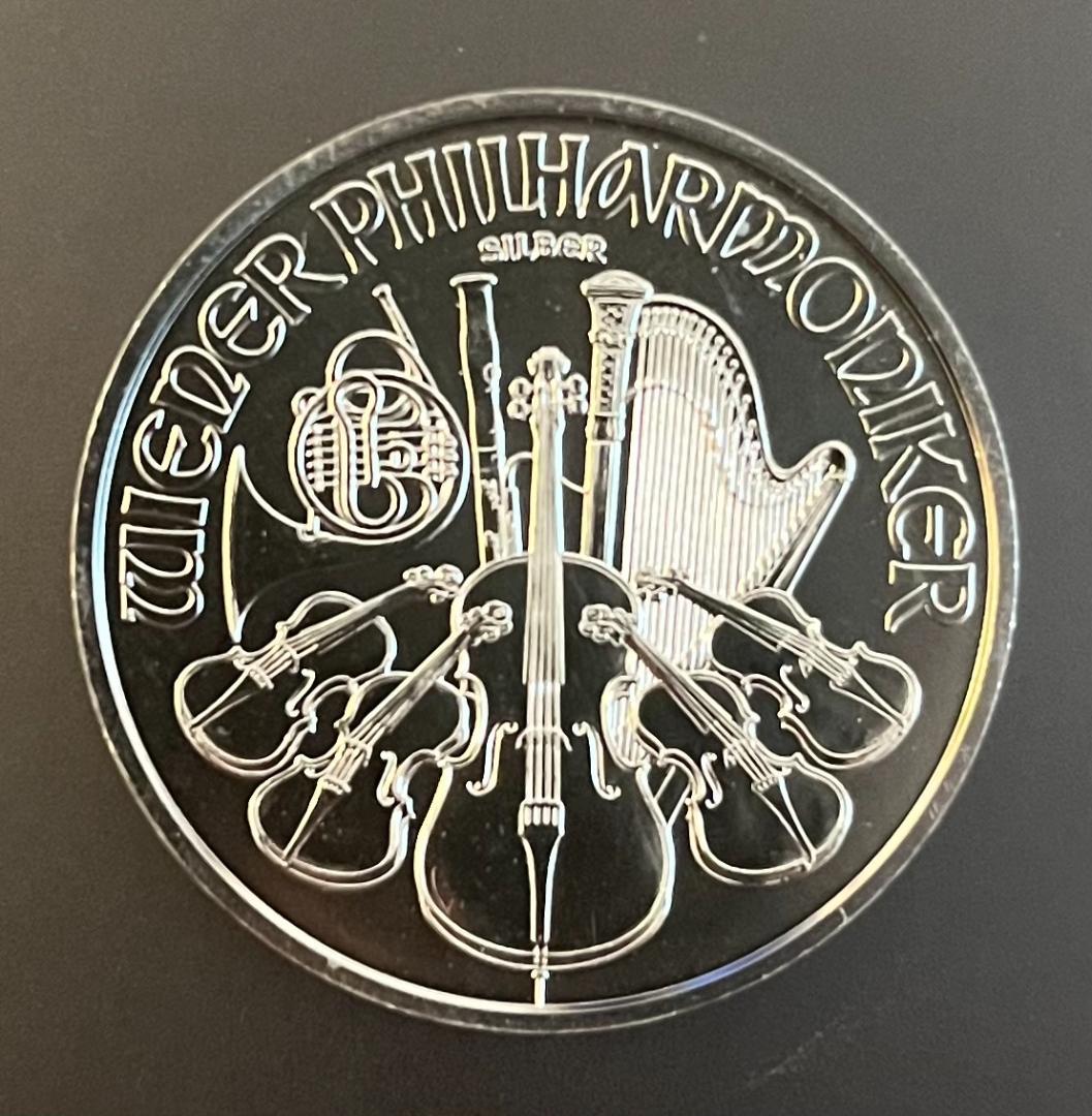 2020 オーストリア ウィーン銀貨 1oz クリアーケース付 1.5 EUR 198492