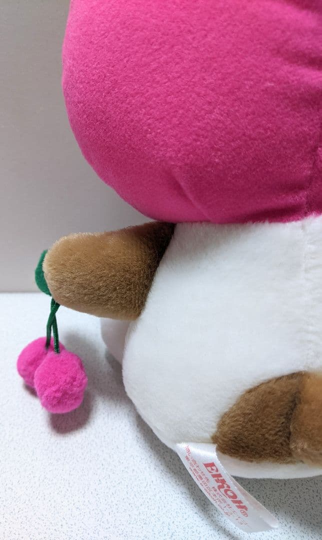 ポムポムプリン　マフィン　さくらんぼ　ぬいぐるみ
