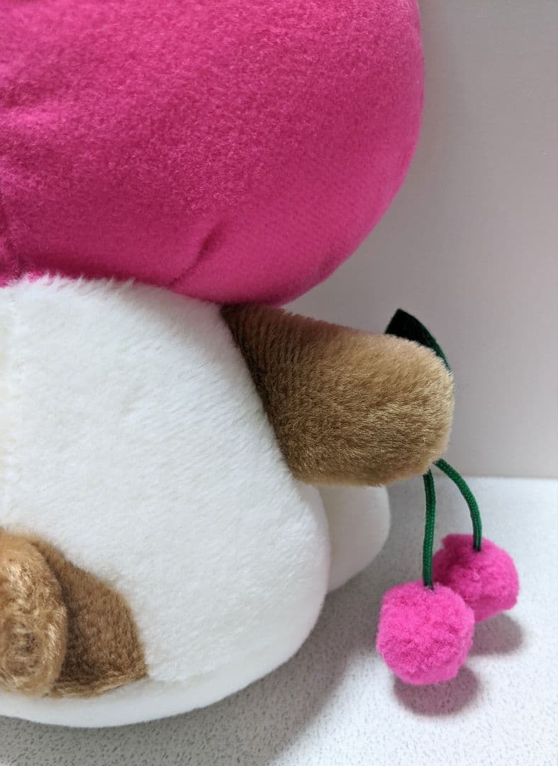 ポムポムプリン　マフィン　さくらんぼ　ぬいぐるみ