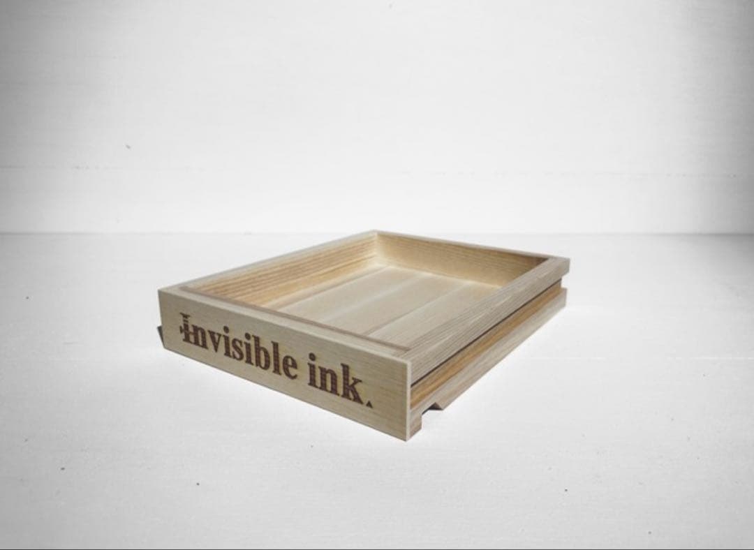 スツール Invisibleink. WOODLAND THE STOOL Natural