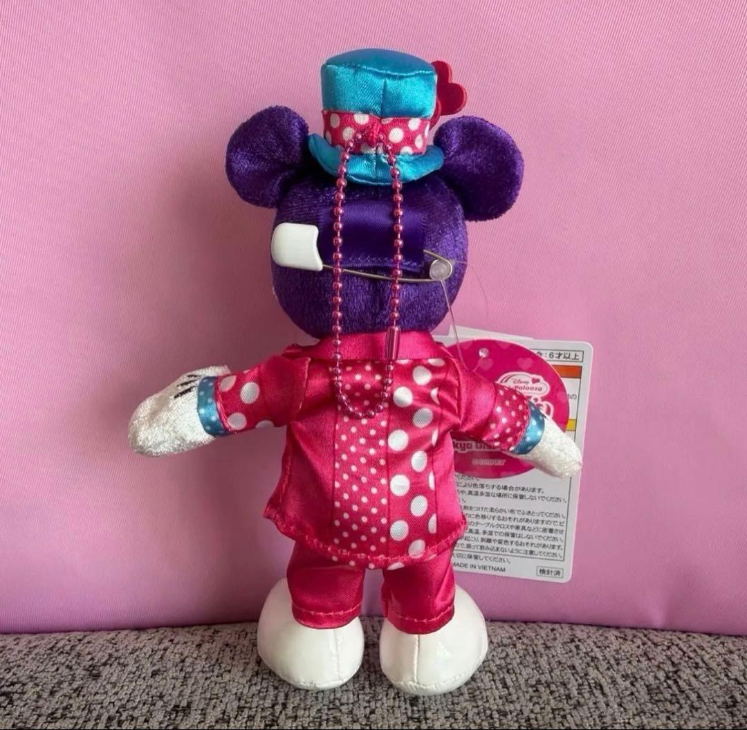 ミッキー ぬいぐるみバッジ ディズニー パルパルーザ ミニーのファン