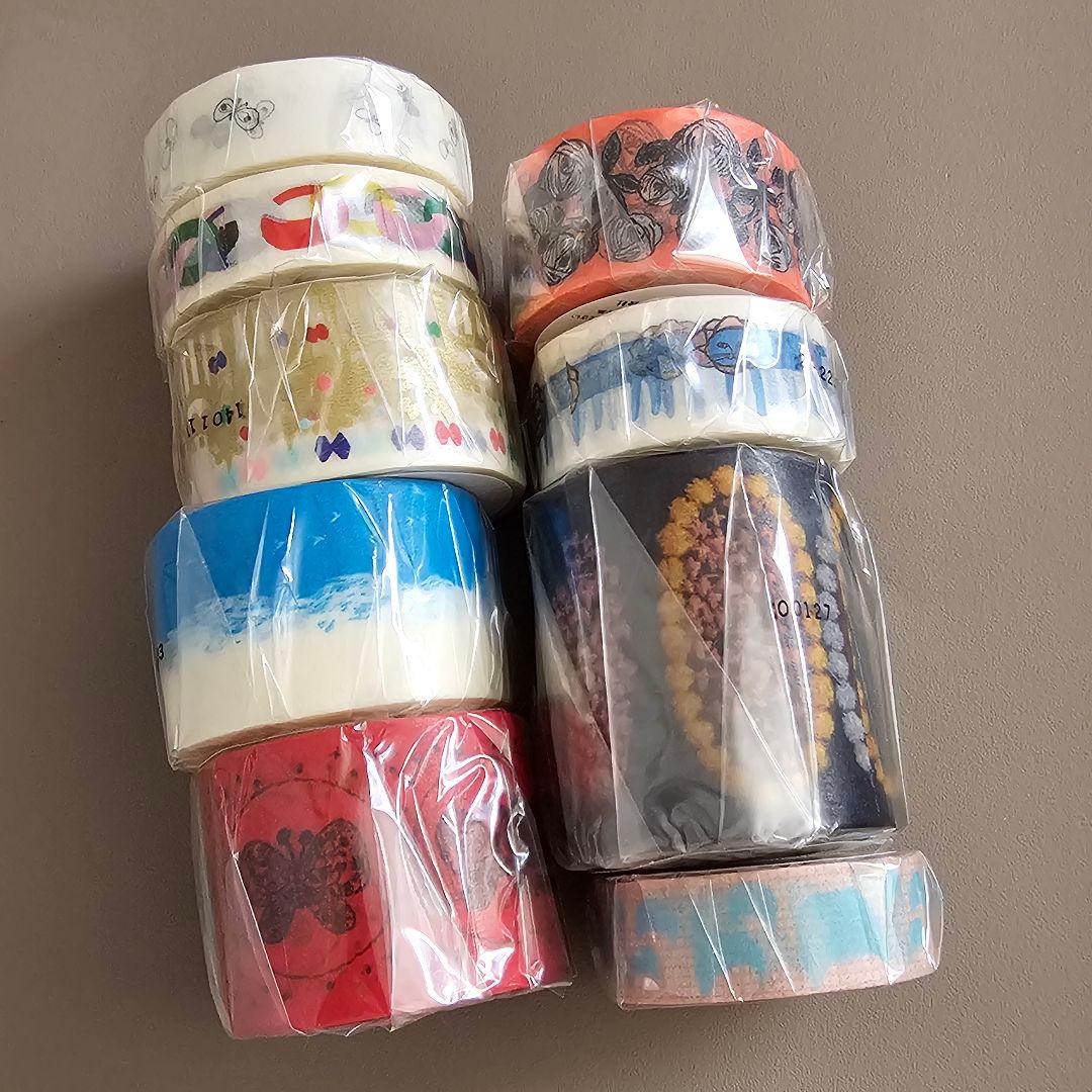 mt ミナペルホネン マスキングテープ 9個セット新品(廃盤、レア、限定