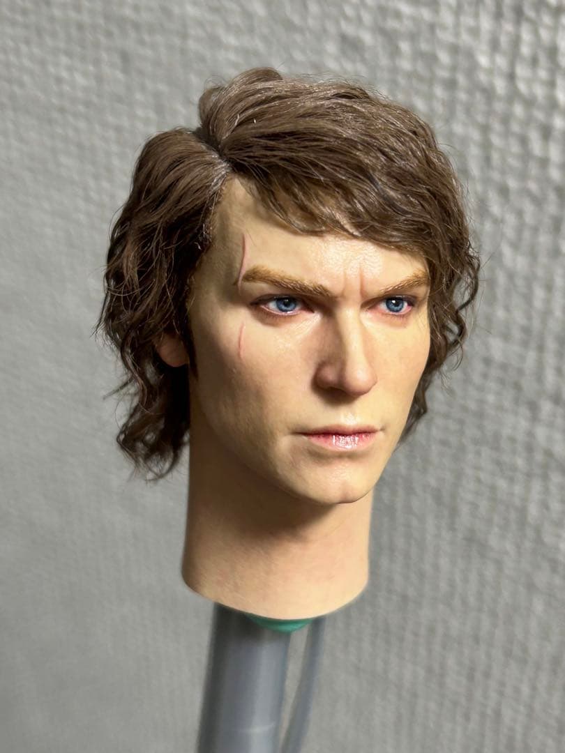 1/6 カスタム植毛ヘッド　スター・ウォーズ　アナキン スカイウォーカー