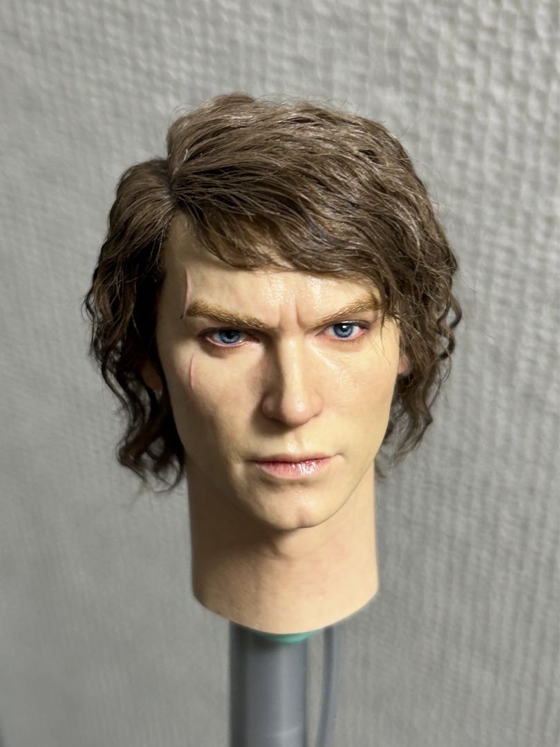 1/6 カスタム植毛ヘッド　スター・ウォーズ　アナキン スカイウォーカー