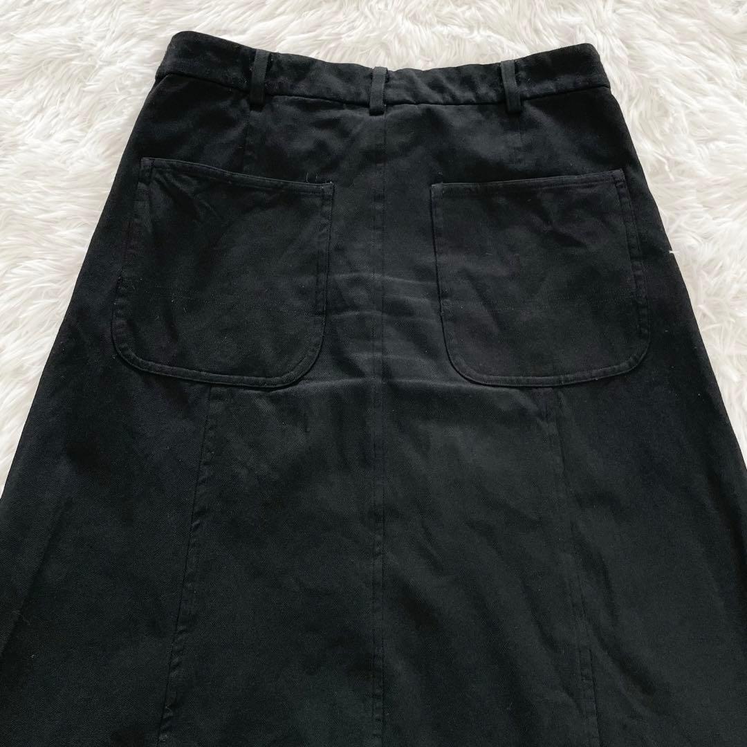 コムデギャルソン　サルエルパンツ・ロング・ペンギン・製品染め・エステルギャバ