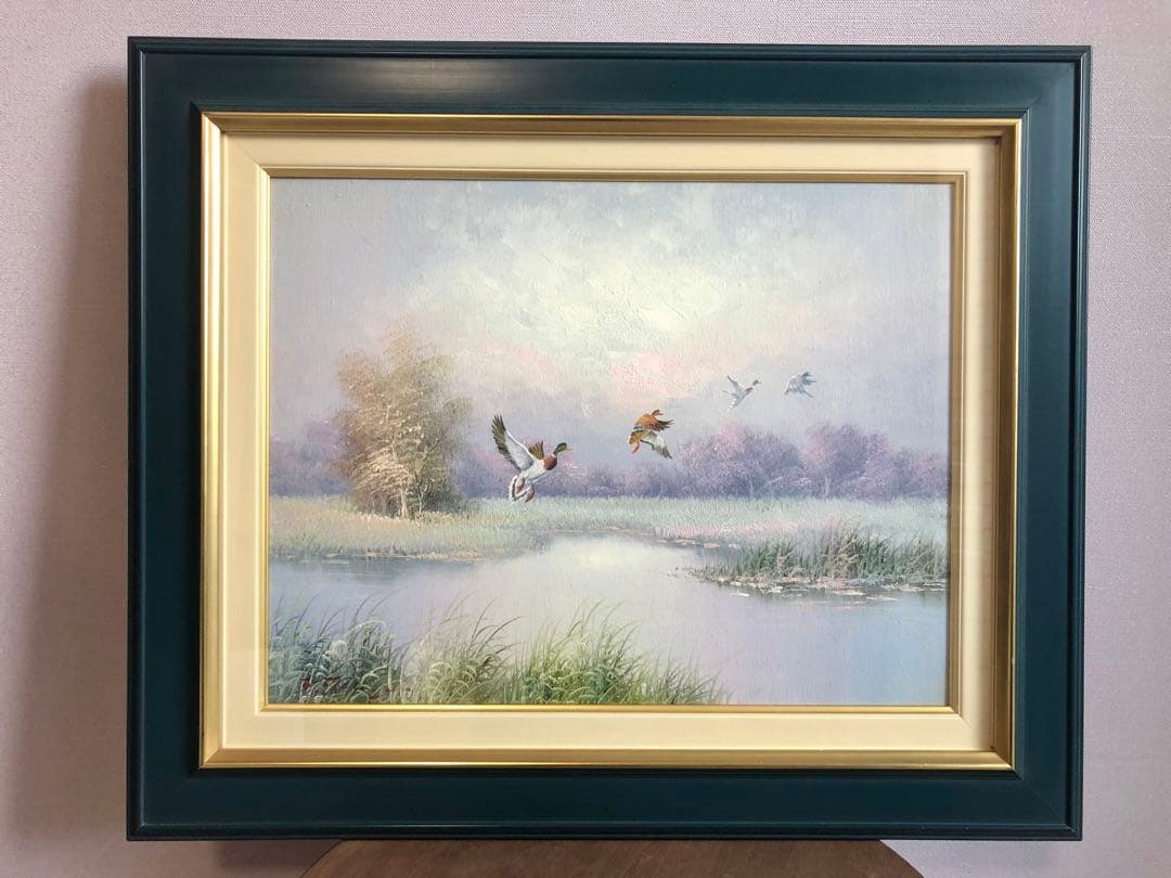 ひまわり 油彩画 秦森康屯 秦森康屯 油絵