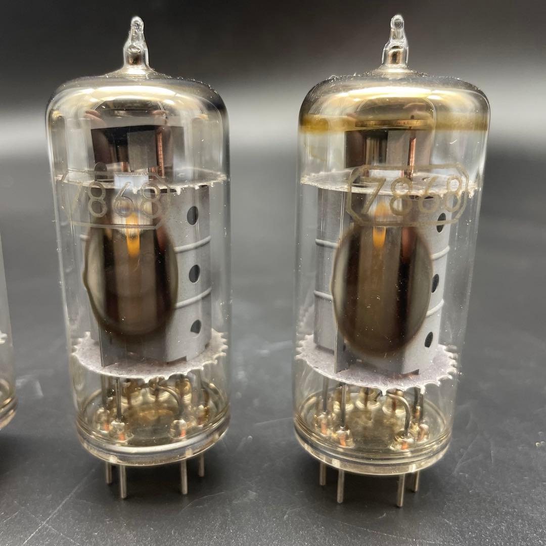 7868 東芝 4本セット 真空管 (165)