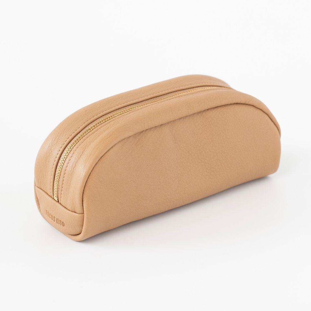 新品☆FOCUS EITO ペンケース ジビエレザー ヘーゼル 完売品