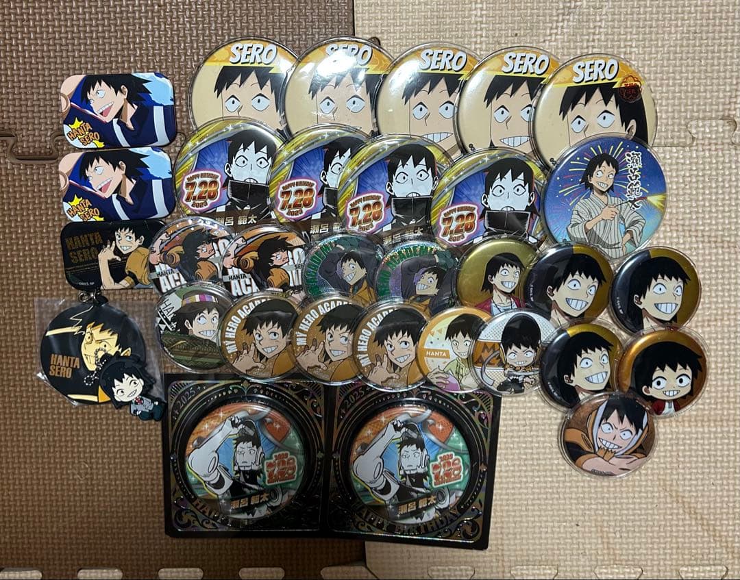 瀬呂範太 応援缶バッジ まとめ