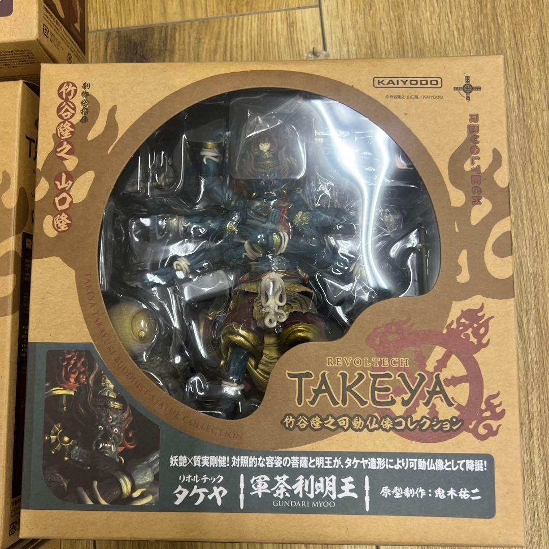 KAIYODO REVOLTECH TAKAYA 仏像コレクション 12体セット