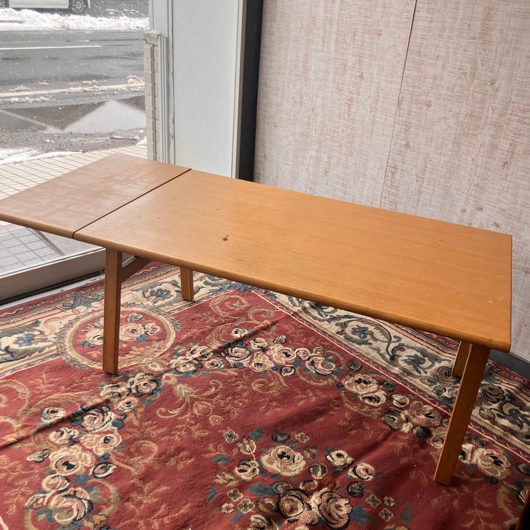 昭和レトロ 天童木工 プライウッド バタフライテーブル ダイニングテーブル