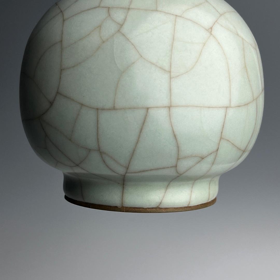 青磁花瓶 景徳鎮窯 古玩 中国美術 唐物 擺件SN16