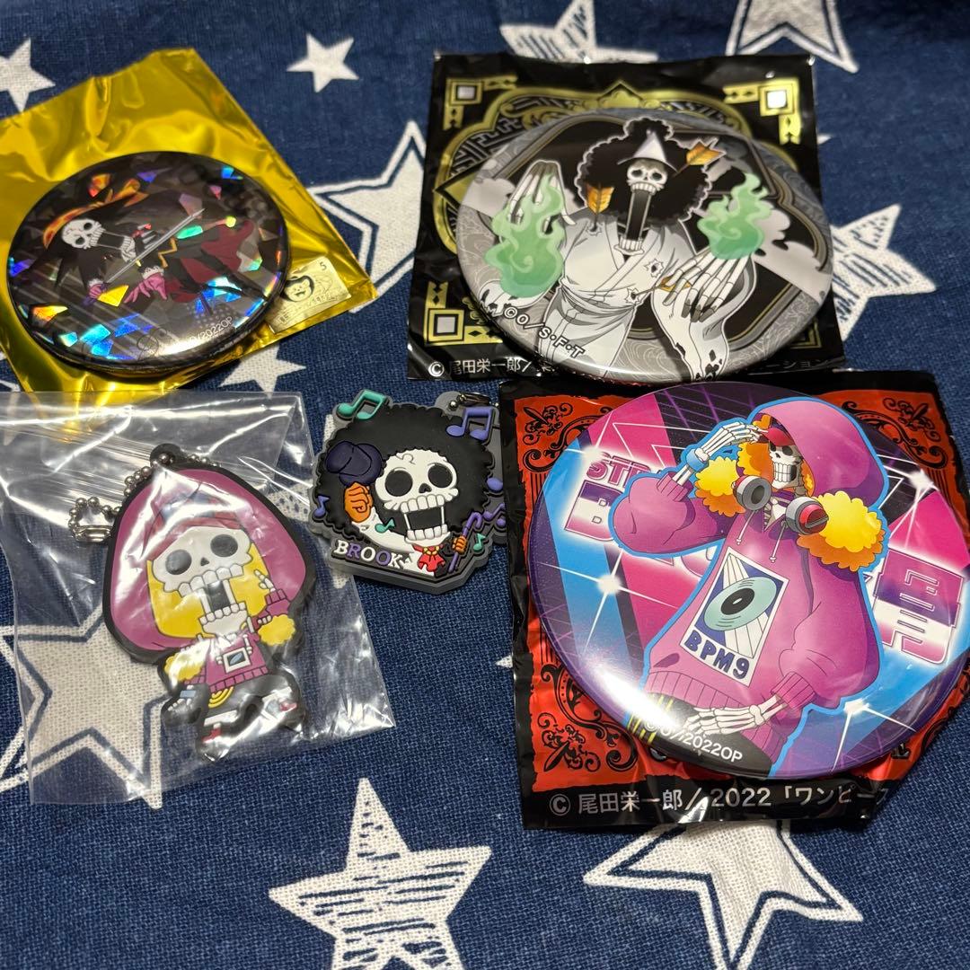 ONEPIECE ブルック 缶バッジ まとめ売り