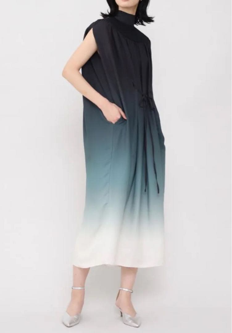 バックタイグラデーション ワンピース レジル resil ヤマダヤ フォーマル