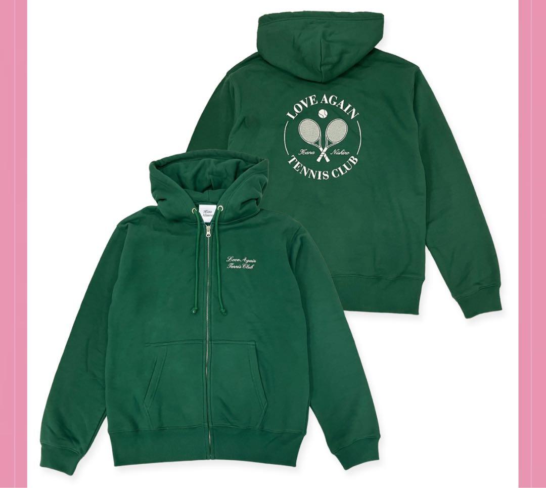 西野カナLove Again Tennis Club パーカー Mサイズ - メルカリ