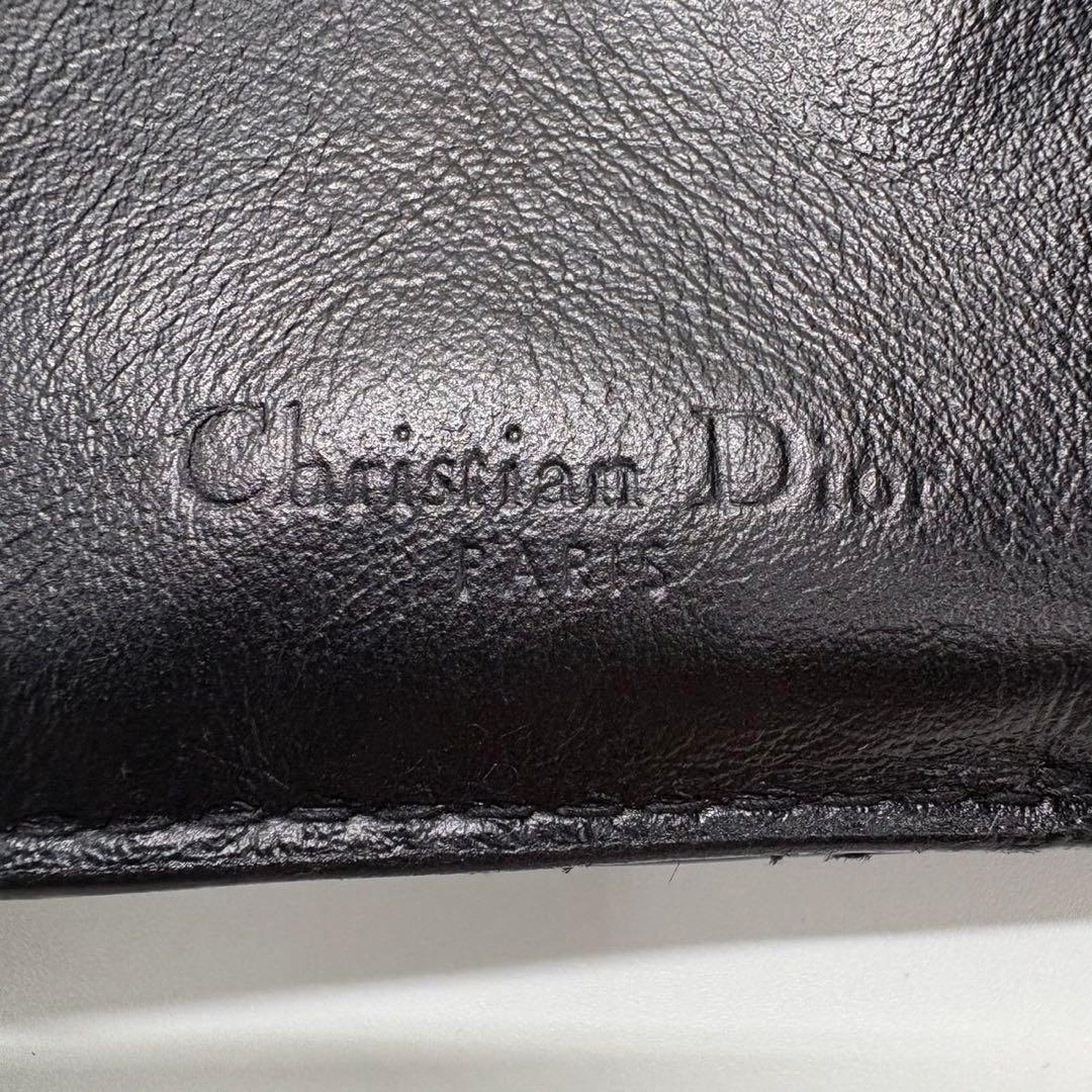 DIOR☆レディ ディオール☆エナメル☆ロータスウォレット☆カナージュ☆財