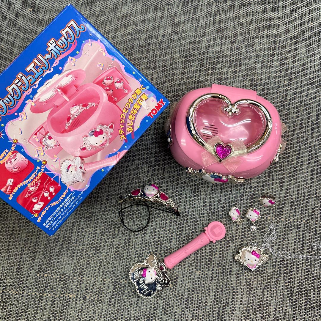 ハローキティ マジックジュエリーボックス TOMY 当時 レア 1999 - メルカリ
