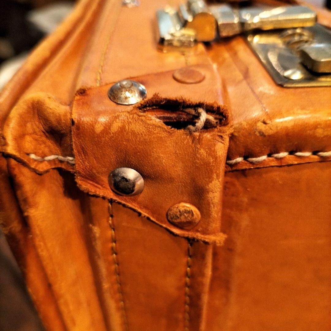 本革 レザー トランクケース 旅行カバン amie 本革 レザー トランク