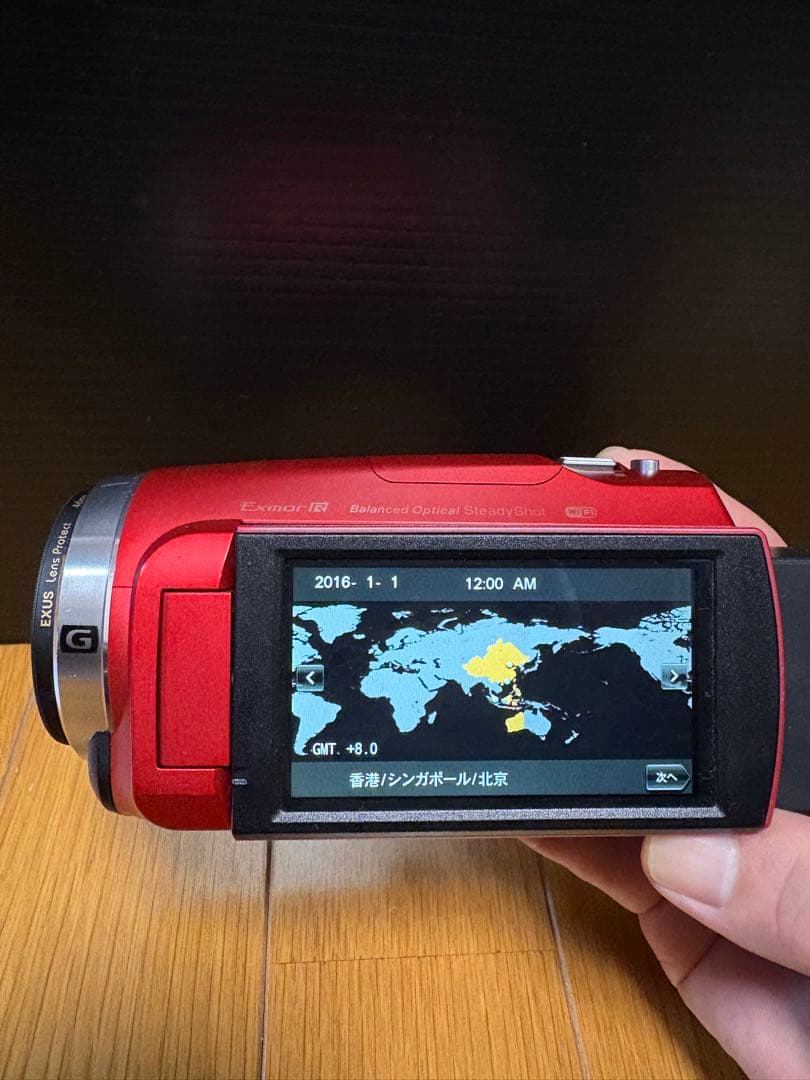 チ*プ様 SONY HDR-CX680 ビデオカメラ 本体 レッド