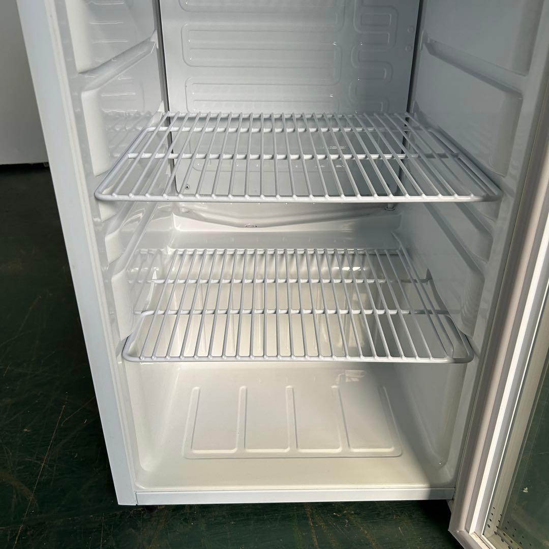 140業務用 冷蔵ショーケース オフィスコンビニ XW-105 左右開き 小型