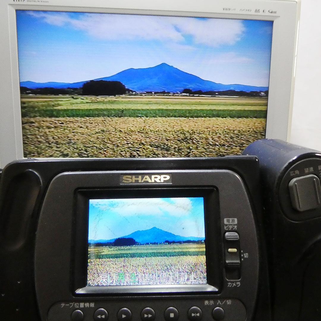 動作良好　Video8　シャープ　VL- EL310　8ミリビデオカメラDVD化