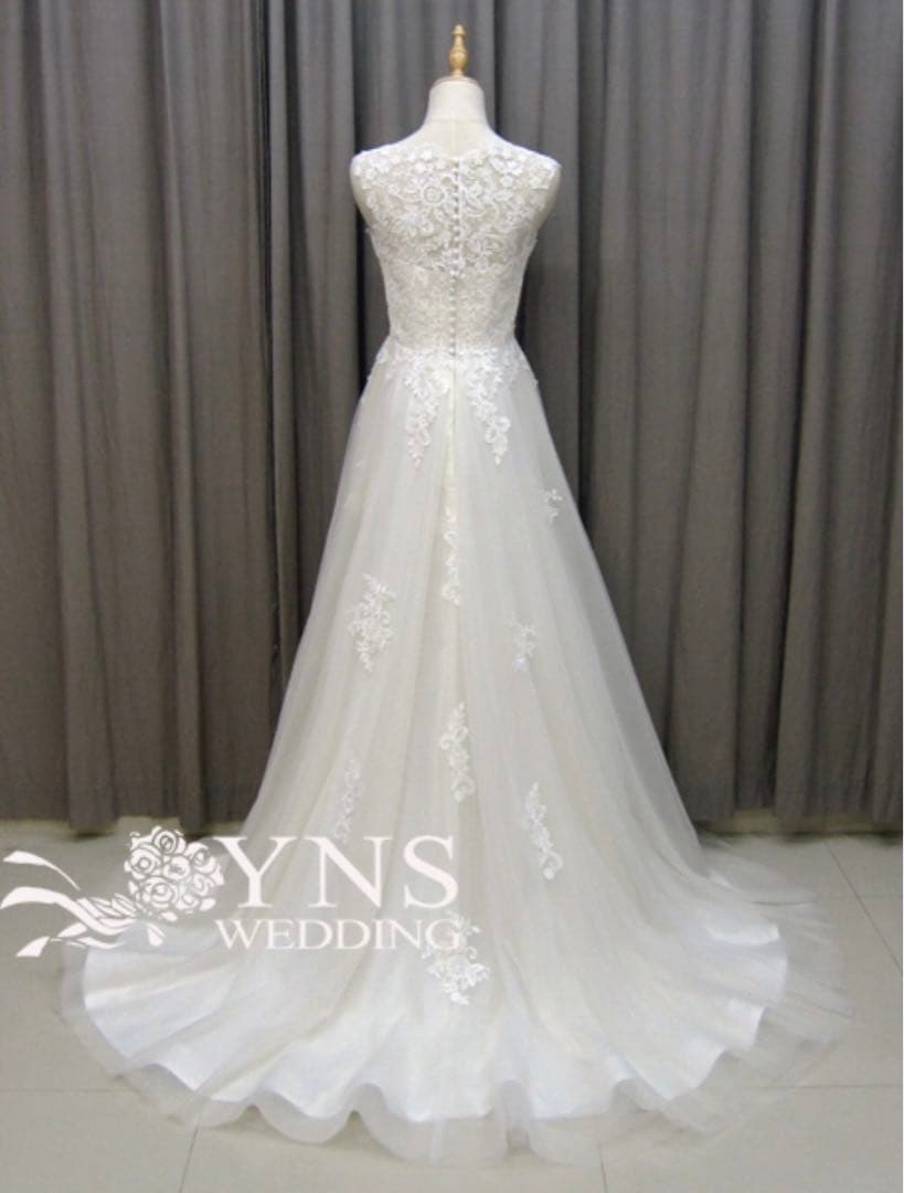 YNS WEDDING Aラインウェディングドレス