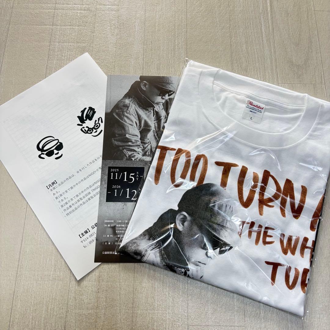 個展会場限定 NIGO 半泥子 Lサイズ Tシャツ - メルカリ