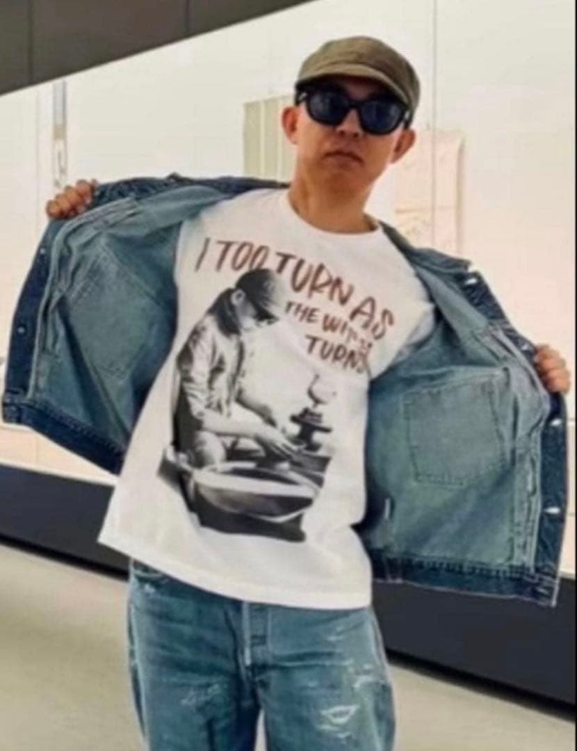 個展会場限定 NIGO 半泥子 Lサイズ Tシャツ NIGO®️と半泥子の作品を