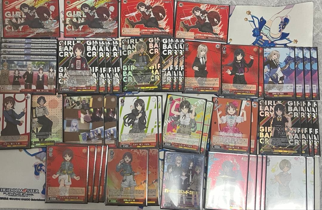 ガールズバンドクライ　8扉デッキ　微高レート　調整パーツ付き ガールズバンドクライ 8扉デッキ 微高レート 調整パーツ付き ガールズ