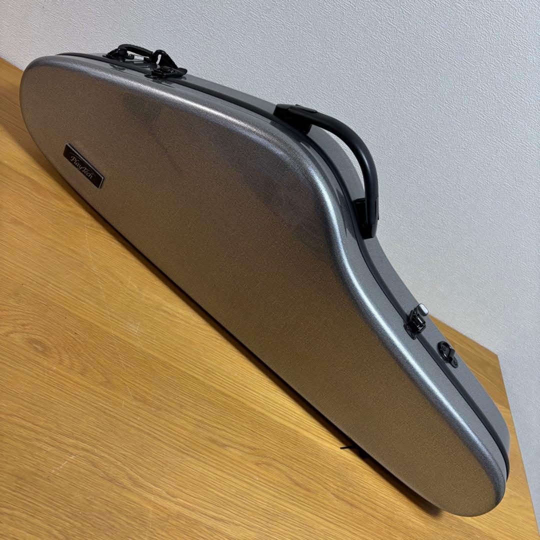 美品　PlayTech バイオリンケース 4/4サイズ　湿度計付