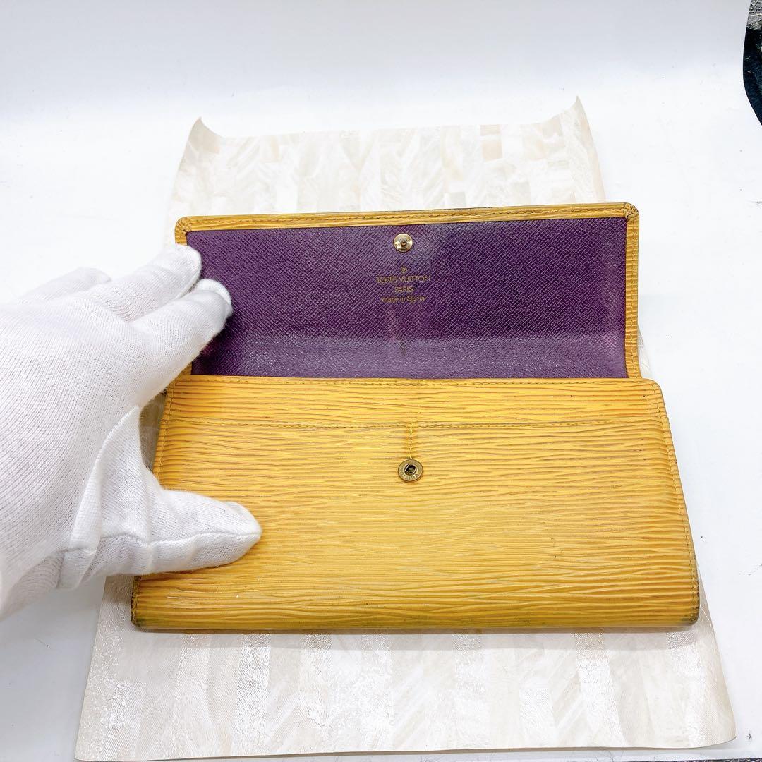LOUIS VUITTON 財布 エピ イエロー ポルモネクレディ CA0958