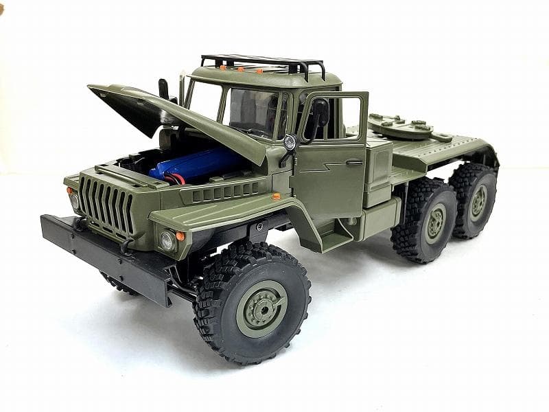 技術基準適合証明済 WPL B36-3 1/16 6WDミリタリー トレーラー