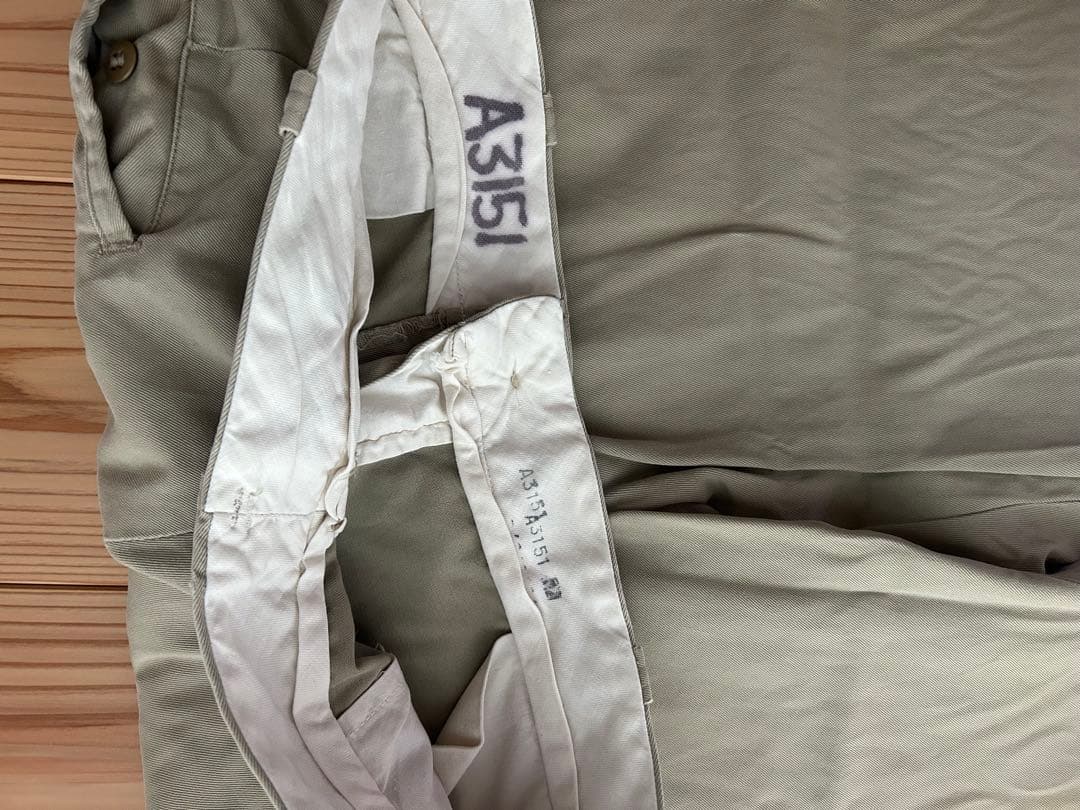 usarmy チノパン 60s 70s 60s 70s US ARMY アメリカ軍 チノパン 32×29