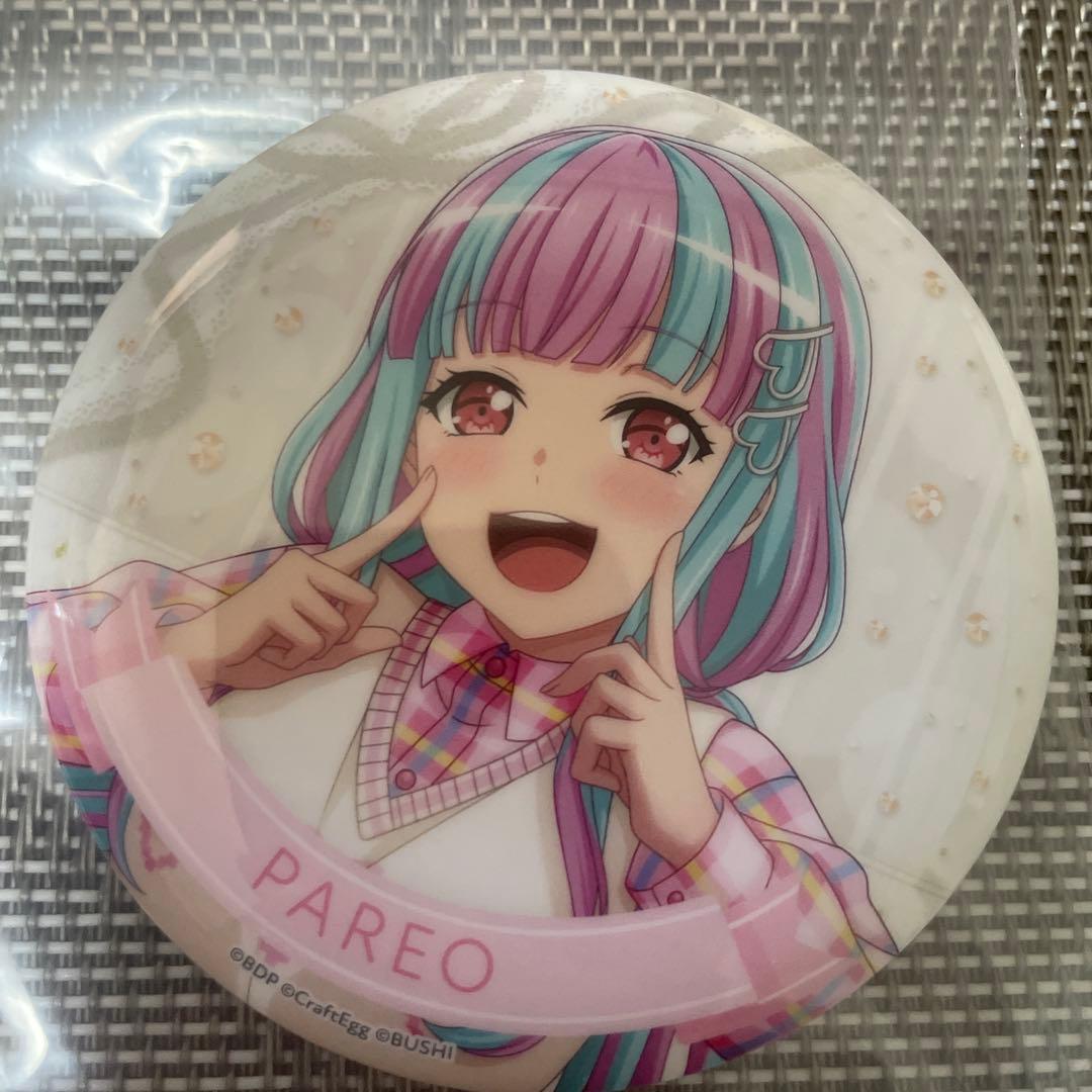 パレオ GiGO限定 ビッグ 缶バッジ