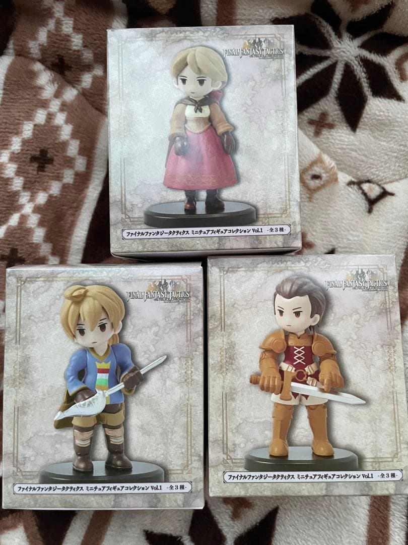ファイナルファンタジータクティクス ミニチュアフィギュア