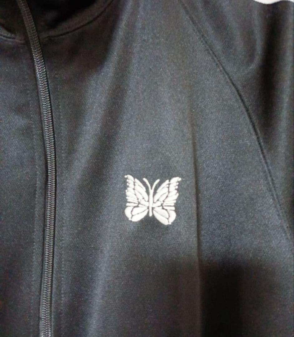 しんいち　needles トラックジャケット L ブラック　ホワイト