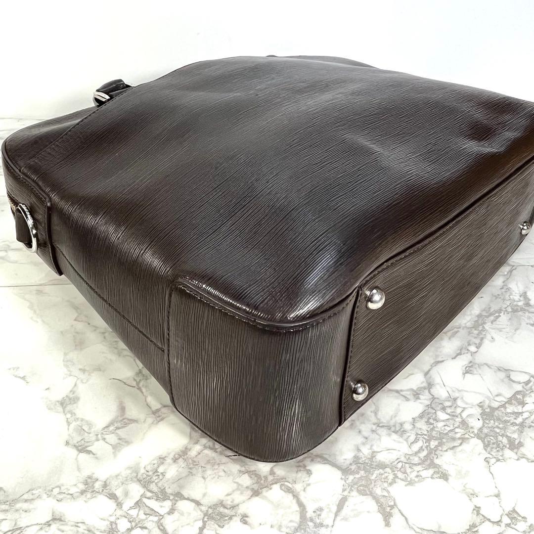 ペッレモルビダ ビジネスバッグ 2way 濃茶 キャピターノレザー 斜めがけ