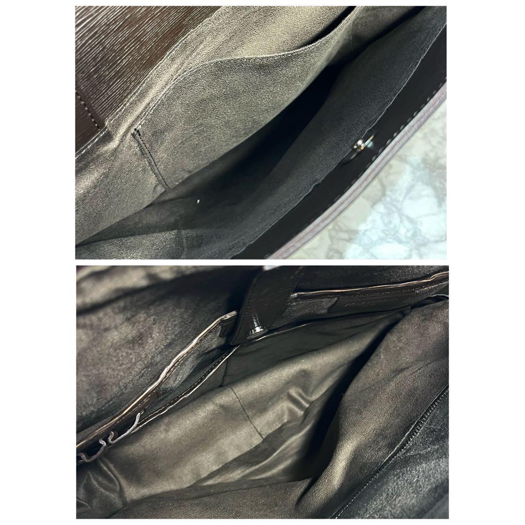 ペッレモルビダ ビジネスバッグ 2way 濃茶 キャピターノレザー 斜めがけ