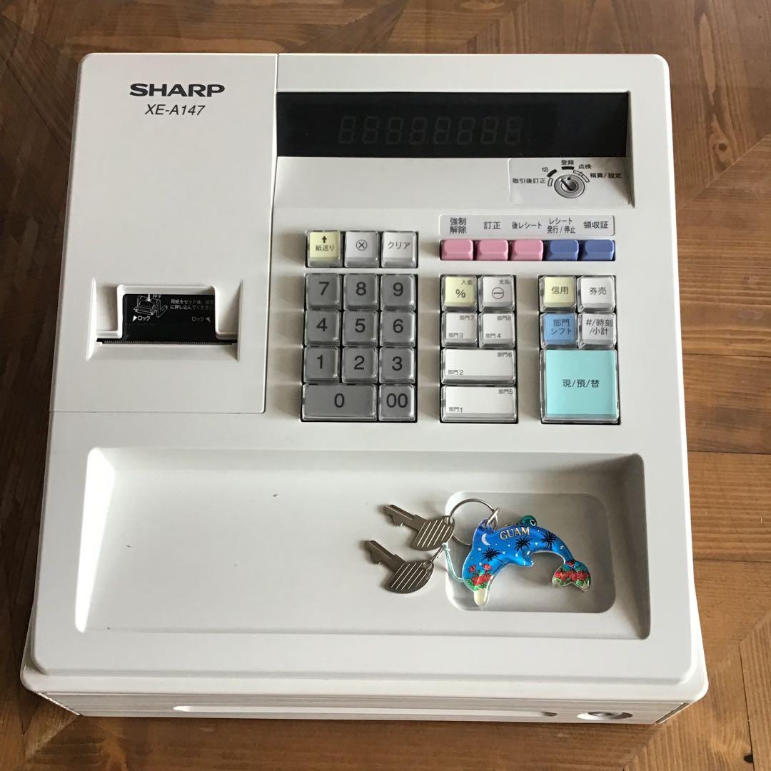 SHARP XE-A147 電子レジスター