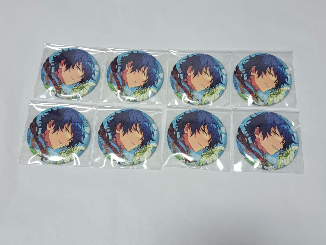 あんスタ　漣ジュン　イベコレ缶バッジ　ジュンブラ