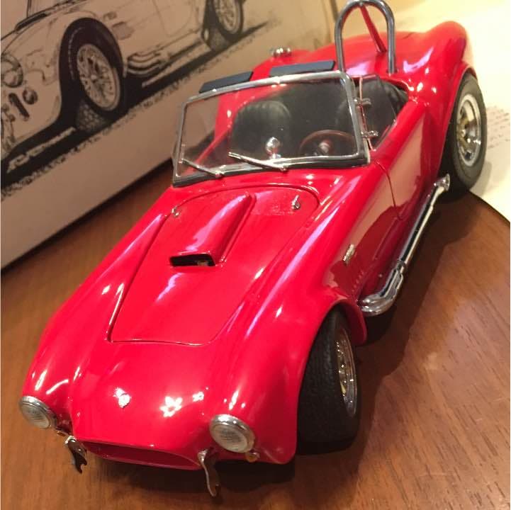 希少品1/20シェルビーコブラ 427SC赤IMMAレベル製