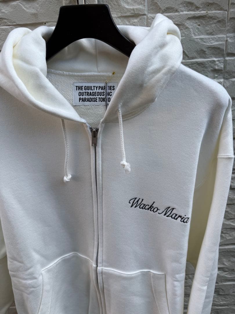Wackomaria ジップパーカー ミドルウエイト S ワコマリア