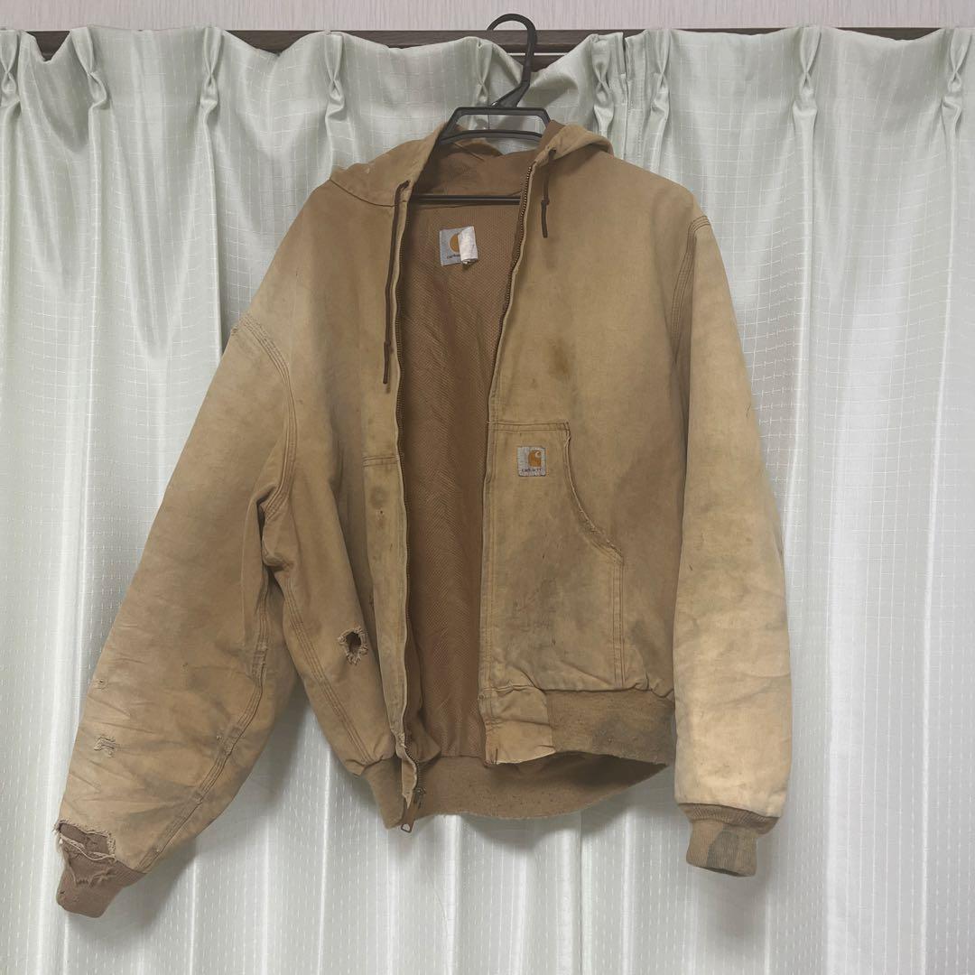 Carhartt フード付きジャケット ベージュ