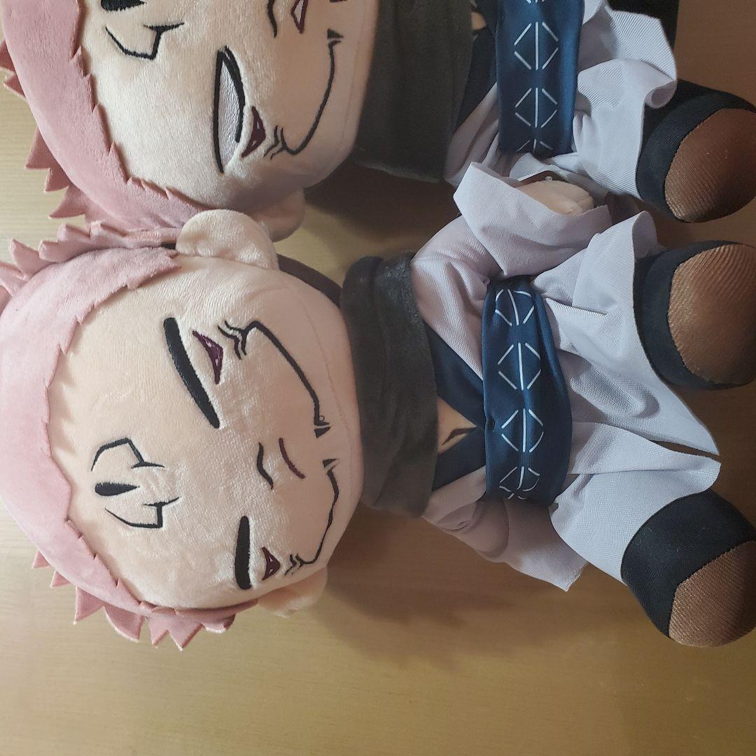 呪術廻戦 両面宿儺 BIGぬいぐるみ ゆる顔 ver. - メルカリ