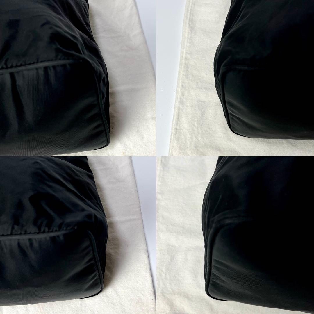 美品/近年✨プラダ ハンドバッグ 三角ロゴプレート テスートナイロン ポコノ