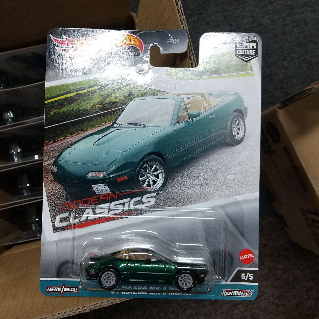 新品10個セット　ホットウィール　カーカルチャー　’９１　マツダＭＸ－５ミアータ