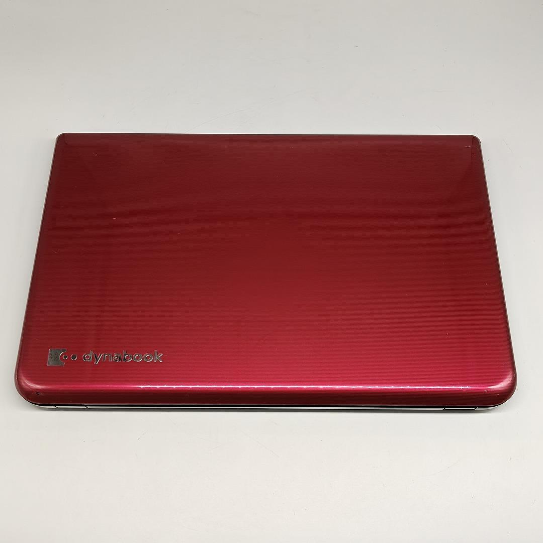 東芝】T654 爆速i7 新品SSD256GB 8GB レッド ノートPC